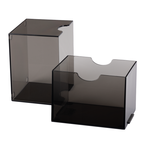 Dragon Shield:  Strongbox - Clear Black
