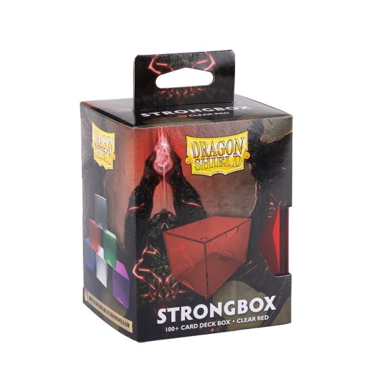Dragon Shield:  Strongbox - Clear Red