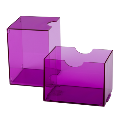 Dragon Shield:  Strongbox - Clear Purple