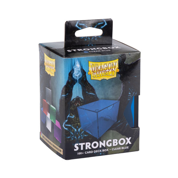Dragon Shield:  Strongbox - Clear Blue