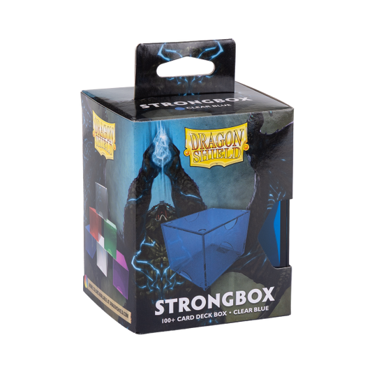 Dragon Shield:  Strongbox - Clear Blue