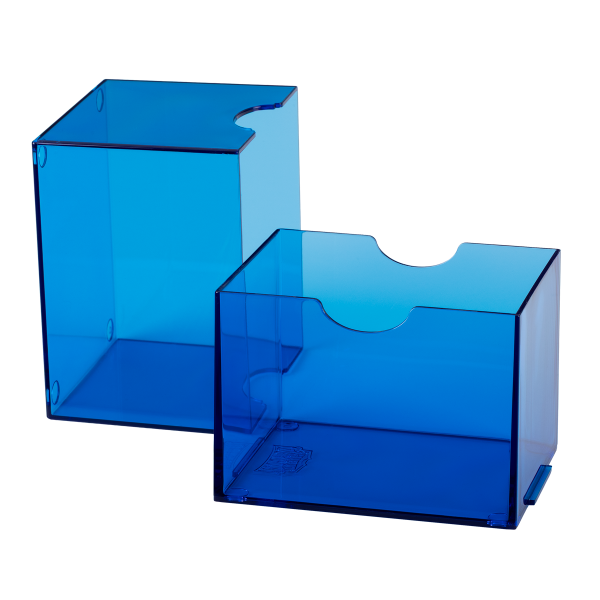 Dragon Shield:  Strongbox - Clear Blue