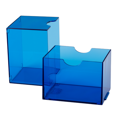 Dragon Shield:  Strongbox - Clear Blue