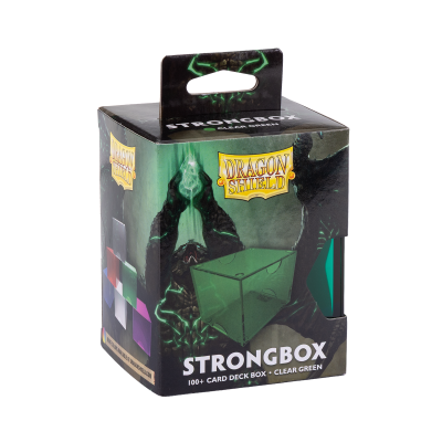 Dragon Shield:  Strongbox - Clear Green
