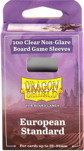 Dragon Shield: Board Game Sleeves 100 Count - Standard European