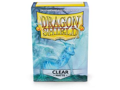 Dragon Shield: Matte Sleeves 100 Count - Clear