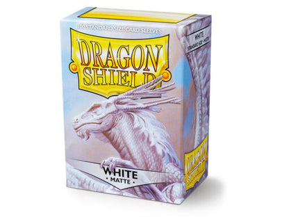 Dragon Shield: Matte Sleeves 100 Count - White