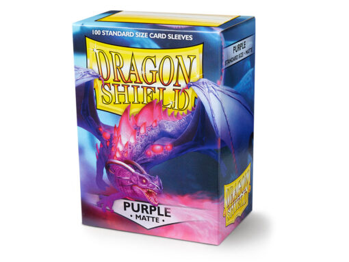 Dragon Shield: Matte Sleeves 100 Count - Purple