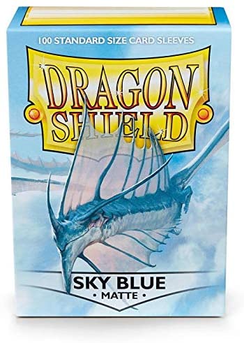 Dragon Shield: Matte Sleeves 100 Count - Sky Blue