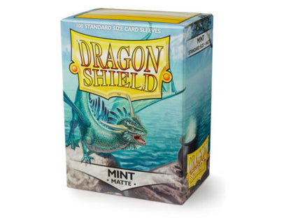 Dragon Shield: Matte Sleeves 100 Count - Mint