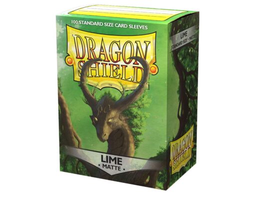 Dragon Shield: Matte Sleeves 100 Count - Lime