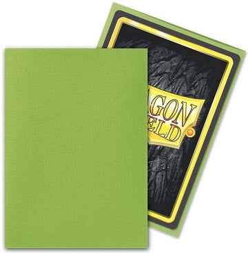 Dragon Shield: Matte Sleeves 100 Count - Lime