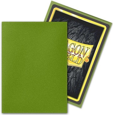 Dragon Shield: Matte Sleeves 100 Count - Olive