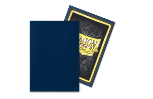 Dragon Shield: Japanese Matte Sleeves 60 Count - Midnight Blue