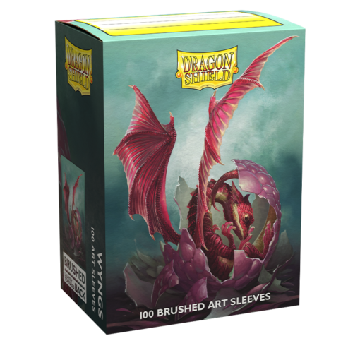 Dragon Shield: Brushed Art Sleeves 100 Count - Wyngs