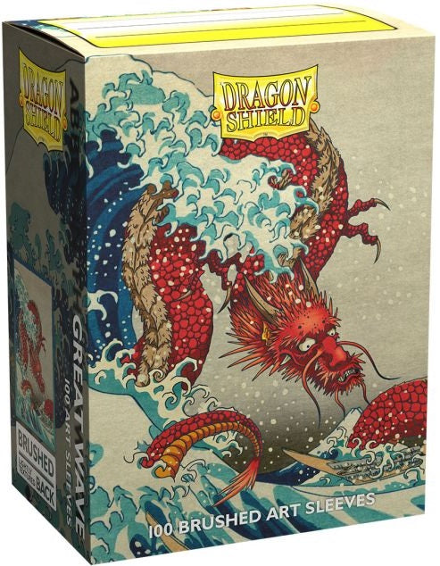 Dragon Shield: Brushed Art Sleeves 100 Count - The Great Wave