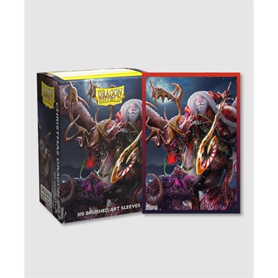 Dragon Shield: Brushed Art Sleeves 100 Count - Christmas 2022