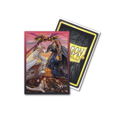 Dragon Shield: Brushed Art Sleeves 100 Count - Valentine Dragon 2023