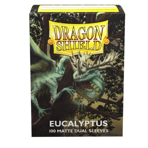 Dragon Shield: Matte Dual Sleeves 100 Count – Eucalyptus