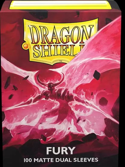 Dragon Shield: Matte Dual Sleeves 100 Count – Fury