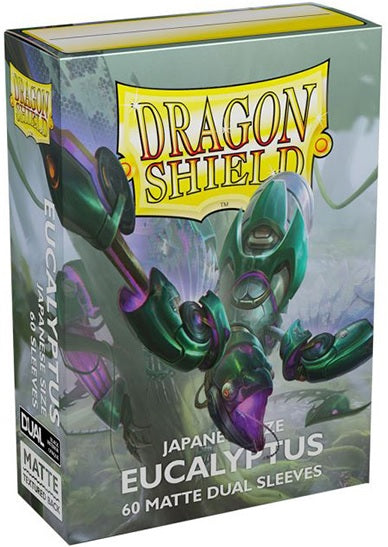 Dragon Shield: Japanese Matte Dual Sleeves 60 Count - Eucalyptus