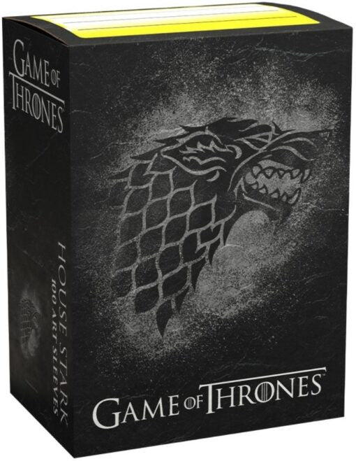 Dragon Shield: Brushed Art Sleeves 100 Count - Game Of Thrones: House Stark