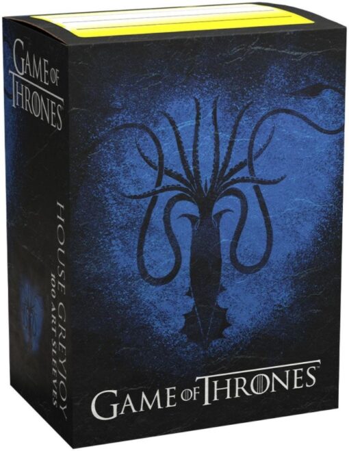 Dragon Shield: Brushed Art Sleeves 100 Count - Game Of Thrones: House Greyjoy