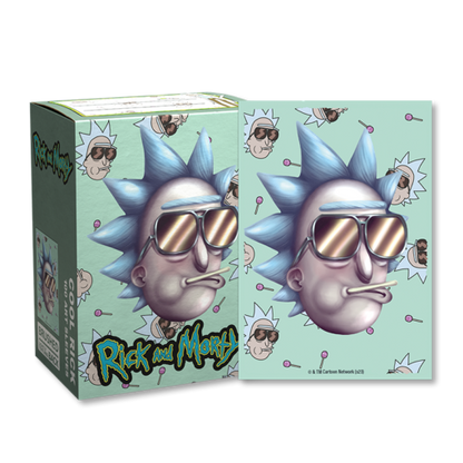 Dragon Shield: Brushed Art Sleeves 100 Count – Rick & Morty: Cool Rick