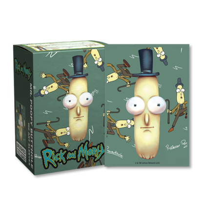 Dragon Shield: Brushed Art Sleeves 100 Count – Rick & Morty: Mr. Poopy Butthole