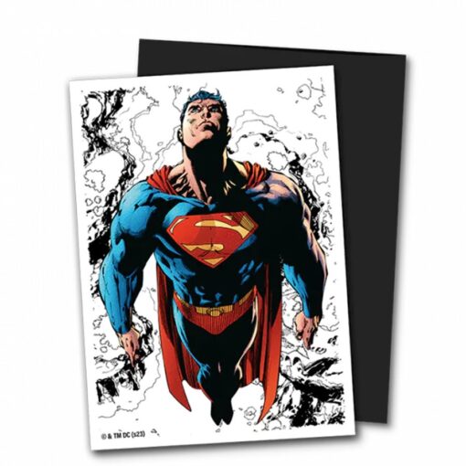 Dragon Shield: Brushed Art Dual Matte Sleeves 100 Count – Superman Core