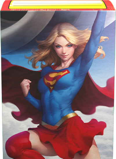 Dragon Shield: Brushed Art Sleeves 100 Count – Supergirl