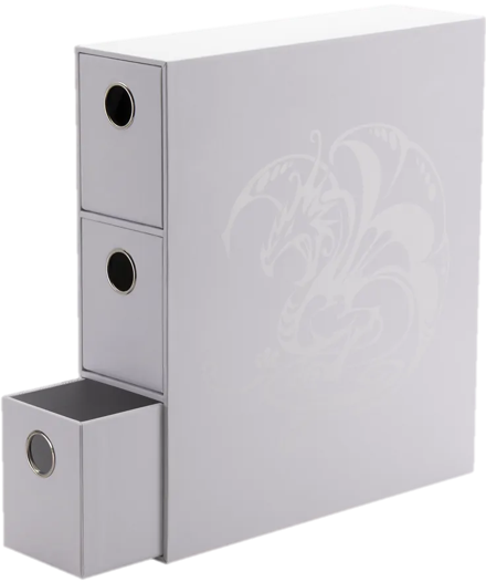 Dragon Shield: Fortress Card Drawers - White