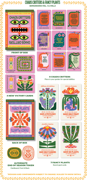 Vicious Gardens: Chaos Critters And Fancy Plants Expansion