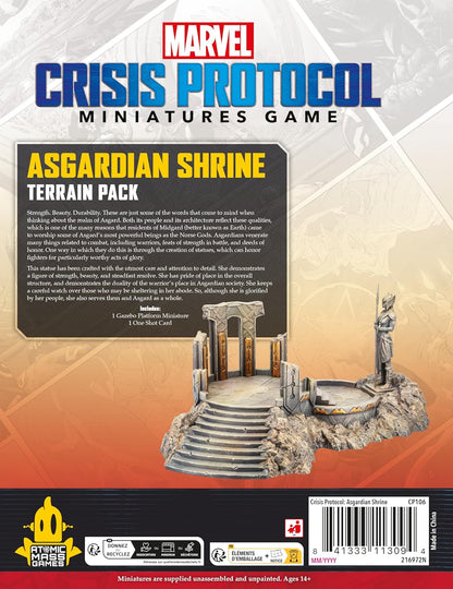 Marvel: Crisis Protocol - Asgardian Shrine Terrain Pack