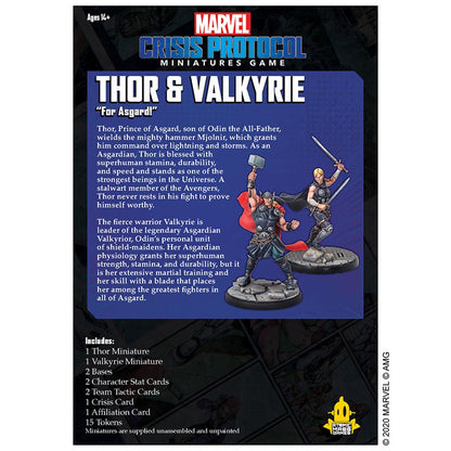 Marvel: Crisis Protocol - Thor & Valkyrie Character Pack