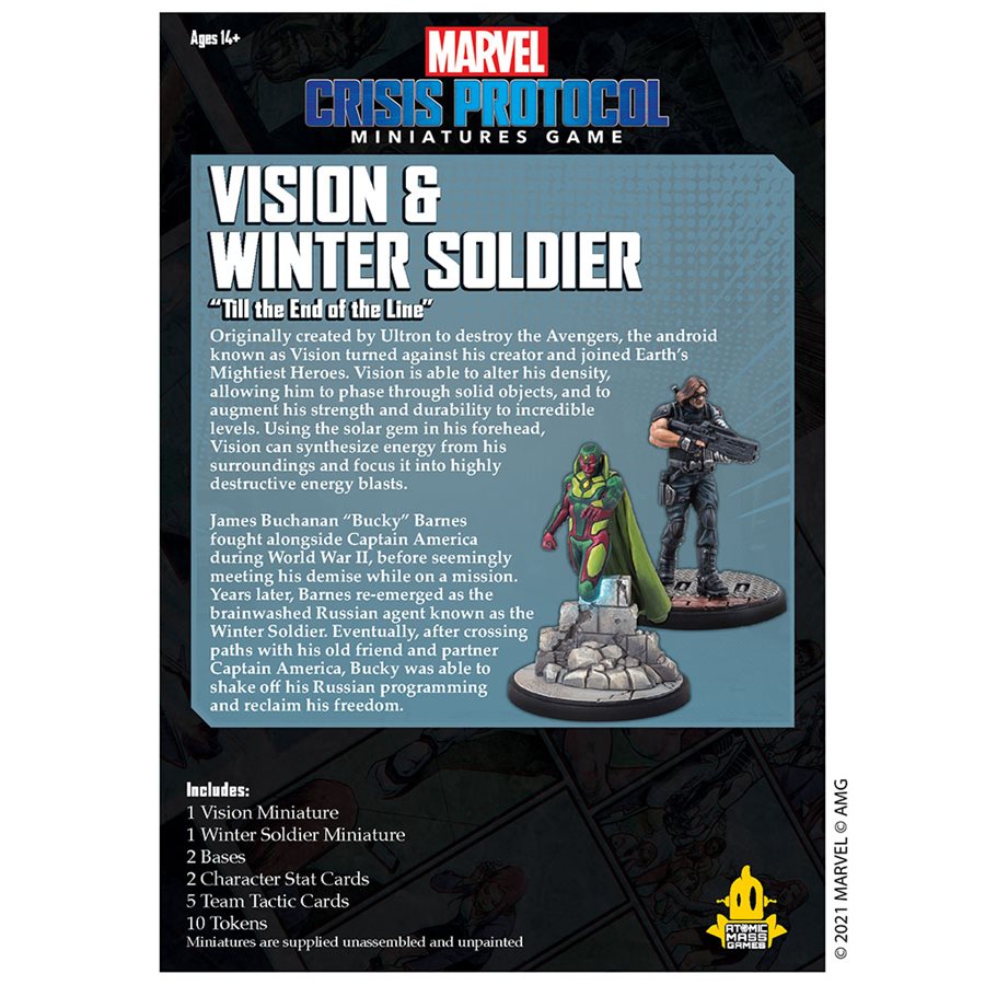 Marvel: Crisis Protocol - Vision & Winter Soldier Character Pack
