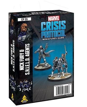 Marvel: Crisis Protocol - Nick Fury & S.H.I.E.L.D. Agents Character Pack