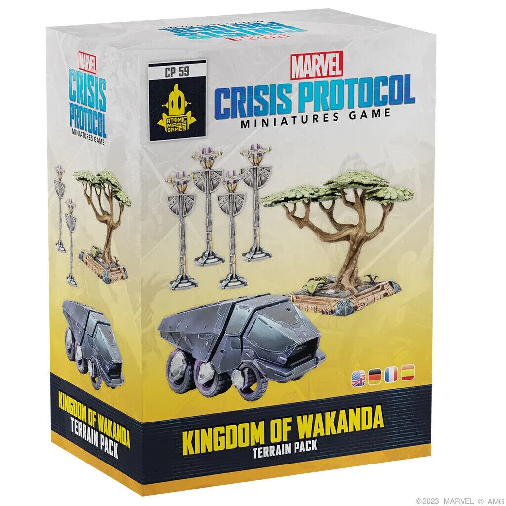 Marvel: Crisis Protocol - Kingdom Of Wakanda Terrain Pack