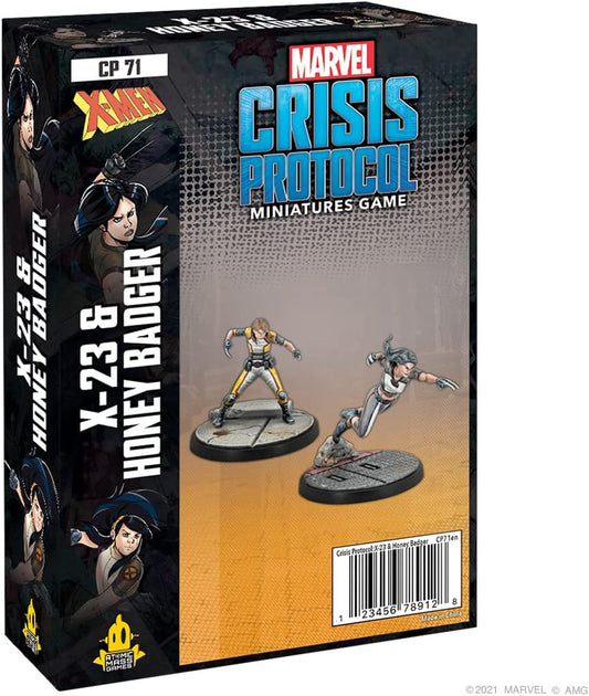 Marvel: Crisis Protocol - X-23 & Honey Badger Character Pack