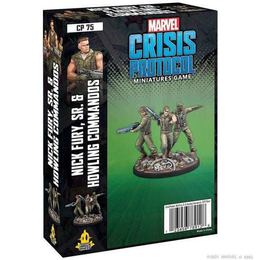 Marvel: Crisis Protocol - Nick Fury Sr & The Howling Commandos