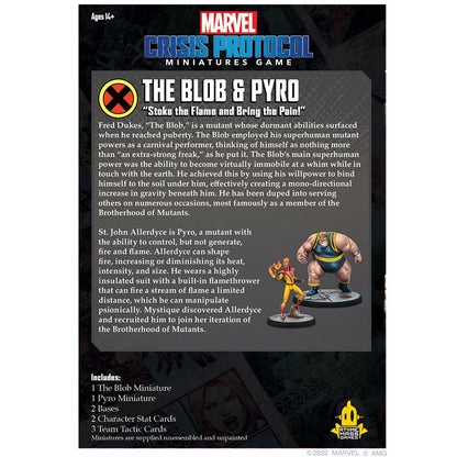Marvel: Crisis Protocol - The Blob & Pyro Character Pack