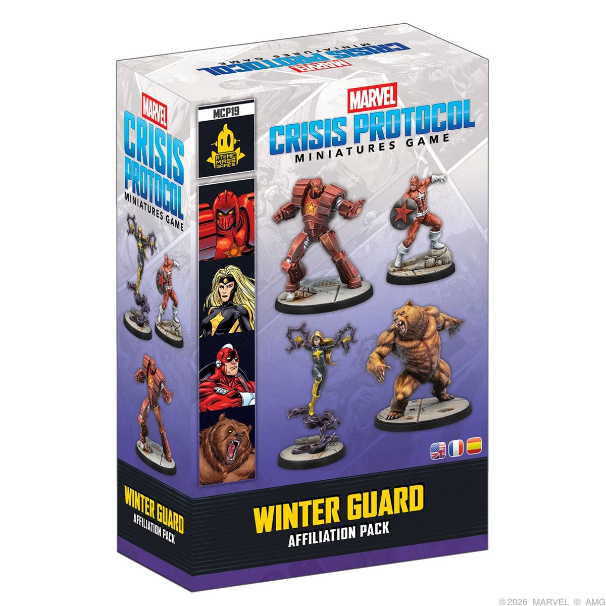 Marvel: Crisis Protocol - Winter Guard Affiliation Pack