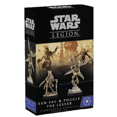 Star Wars: Legion - Sun Fac & Poggle The Lesser Commander & Operative Expansion