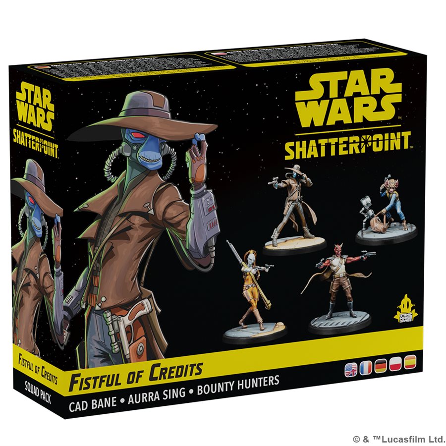 Star Wars: Shatterpoint - Fistful Of Credits Cad Bane Squad Pack