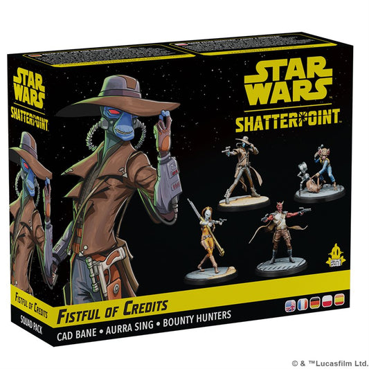 Star Wars: Shatterpoint - Fistful Of Credits Cad Bane Squad Pack