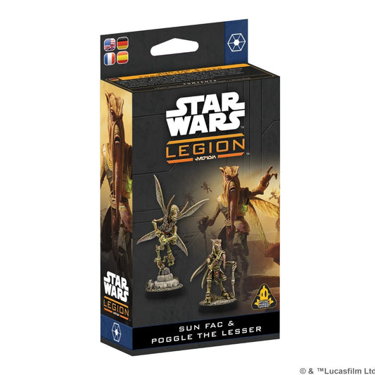 Star Wars: Legion - Sun Fac & Poggle The Lesser