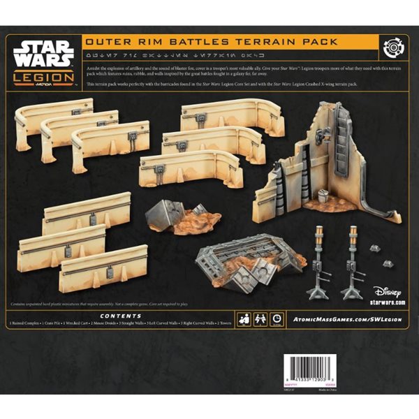 Star Wars: Legion - Outer Rim Battles Terrain Pack
