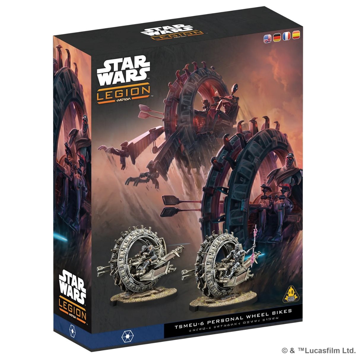 Star Wars: Legion - TSMEU-6 Personal Wheel Bikes