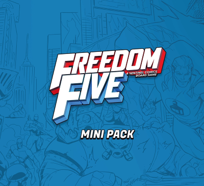 Freedom Five: Mastermind Miniatures Heroes Pack