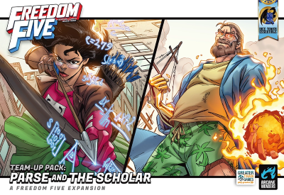 Freedom Five: Team-Up Pack - Parse And The Scholar